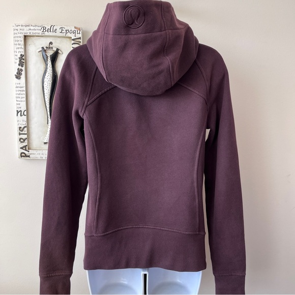 Lululemon Scuba Hoodie Classic Cotton Fleece Size 4 - Picture 3 of 10